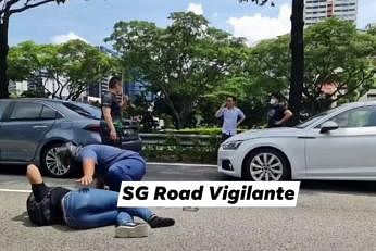 காணொளிப் படம்: SG Road Vigilante/யூடியூப்